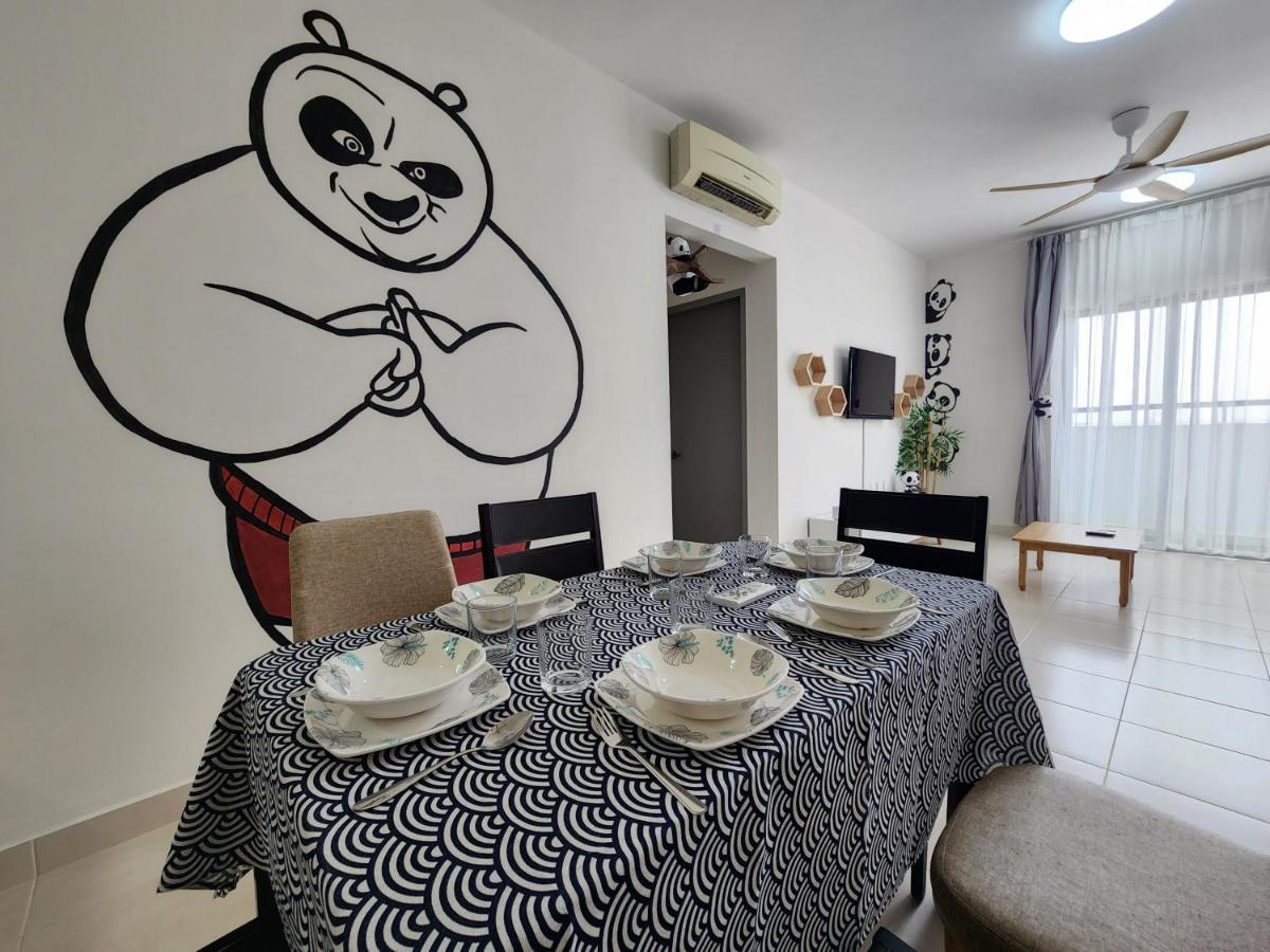 Apartament Netflix Panda House 3B2R Rimbayu Kota Kemuning With Atari Games Teluk Panglima Garang Zewnętrze zdjęcie